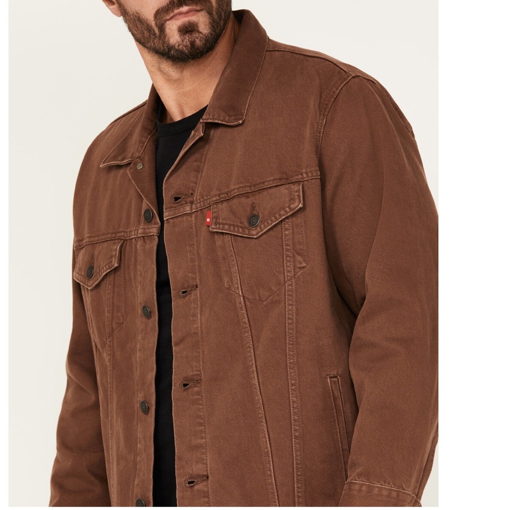 Levi's Brown faux Suede Jacket